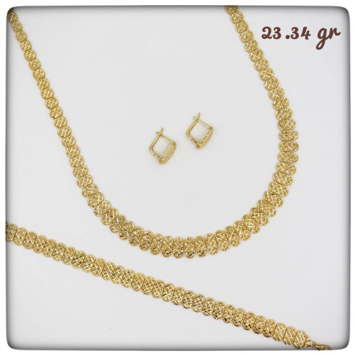 سرویس کریستال زرد