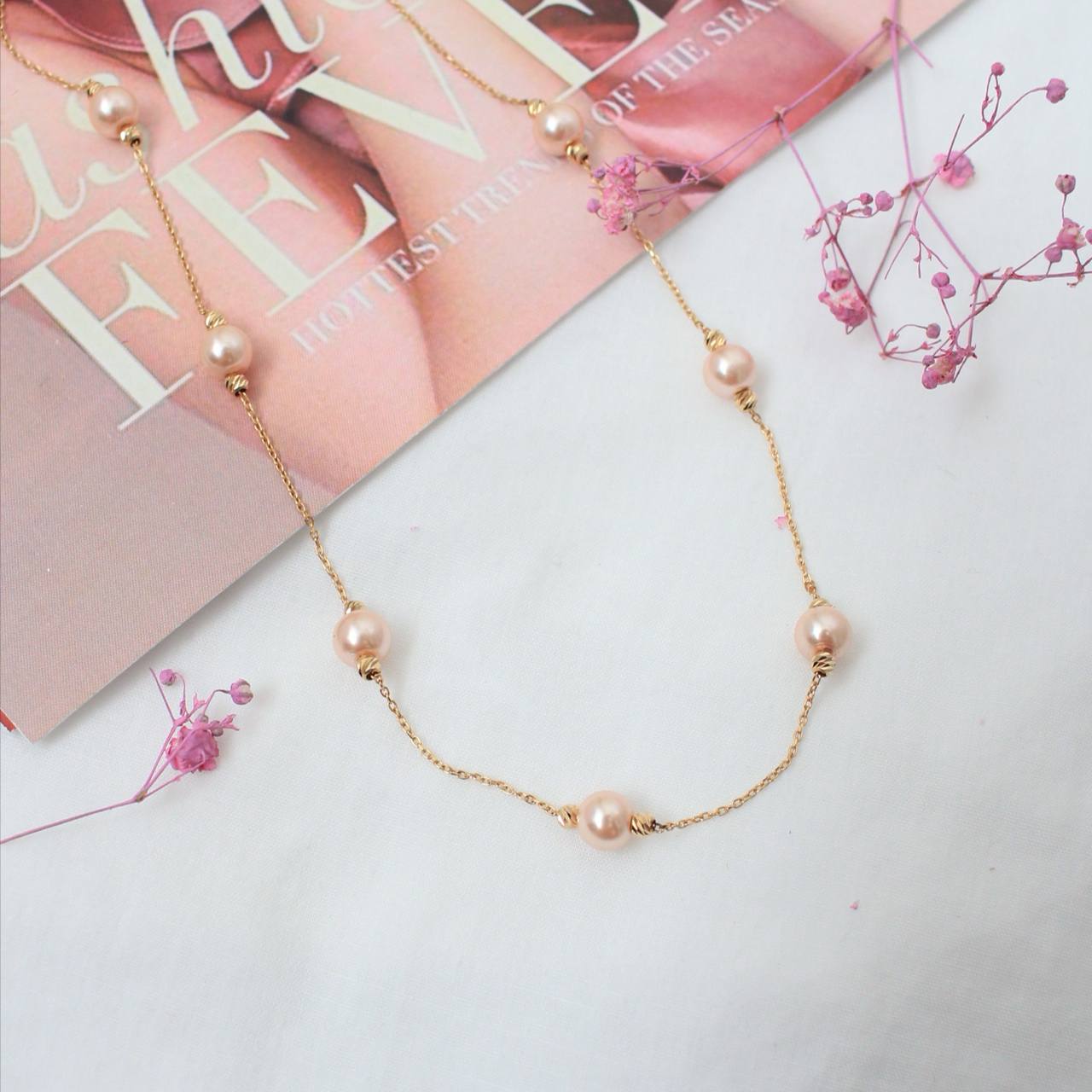 گردنبند مروارید زرنگار 97739
