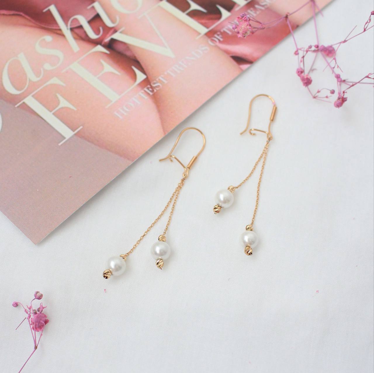 گوشواره مروارید زرنگار 127171